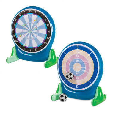 Chip N' Stick Golf Games With Chip N' Stick Golf Balls - Giant Size Targets  With Chipping Mat - Choose Classic Or Darts Tw