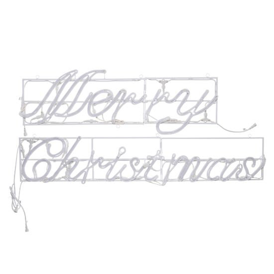 Sign Litelines Merry Christmas, script