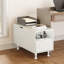 Table de bout de canapé extensible moderne avec rangement et pieds réglables, table de bout de salon avec tiroir, table de canapé modulaire-1403917901