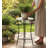 Cast Plant Stand - Pewter