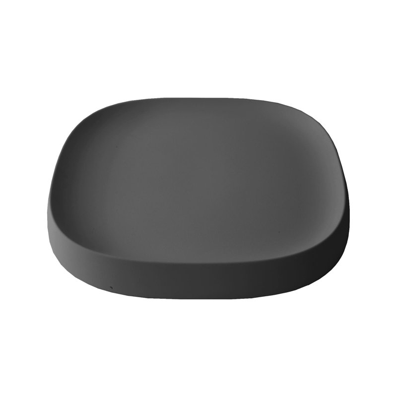 Bac à plantes Pebble, Gris ardoise, H 4 po x l 19,7 po x P 23 po