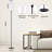 Rondo 64.6" Corner Floor Lamp for Apt. with 3-Way Dimmer & Free Bulb Fits Studio/Office/Bedroom-356618384