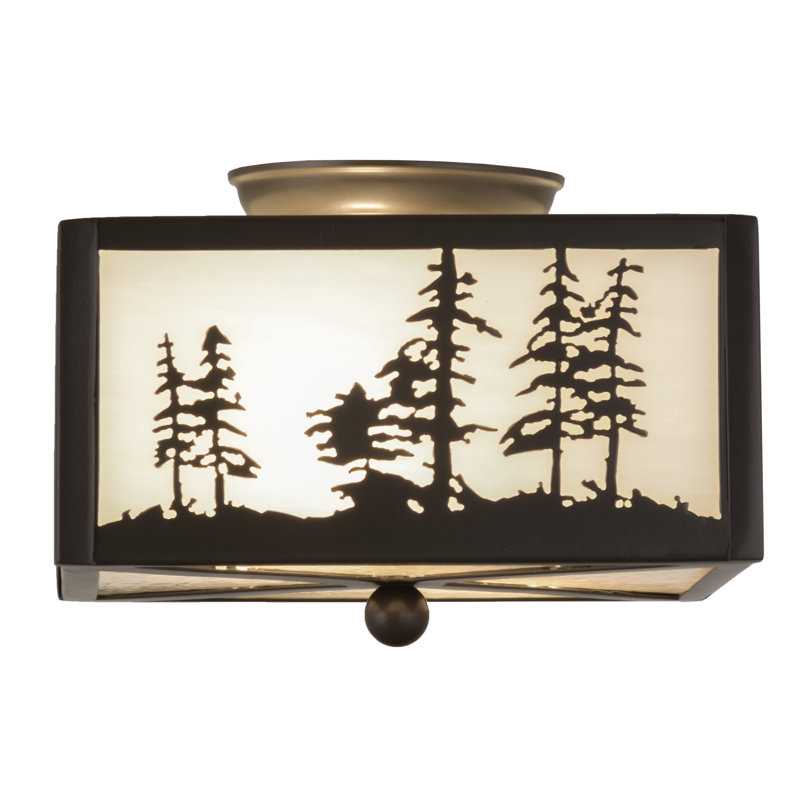 Tall Pines 2 - Light Semi Flush Mount