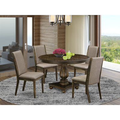Acacia Solid Wood Dining Set