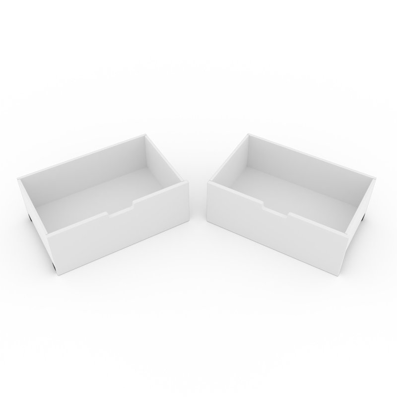 Sumiya 2 Drawer Storage Drawer