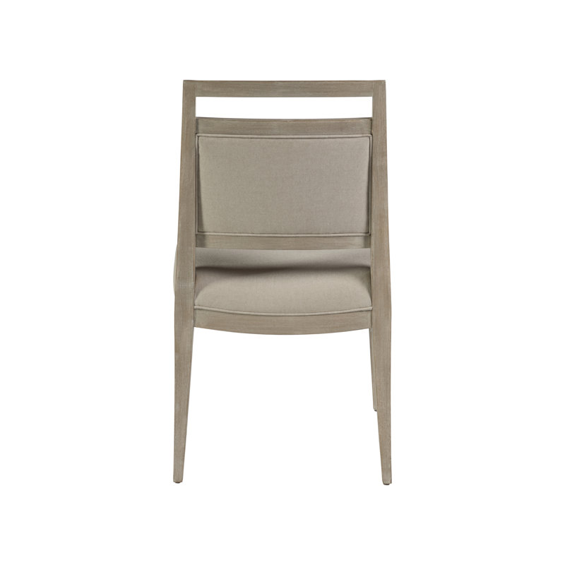 Cohesion Nico Upholstered Side Chair, Light Gray