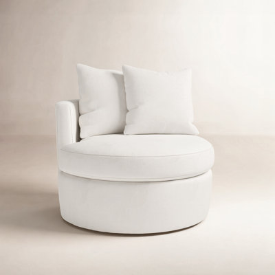 Dara Upholstered Swivel Accent Chair
