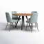 Moeller 4 - Person Four Leg Dining Set-79208326