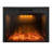 Recessed Electric Fireplace, Fireplace Inserts With Touch Screen & Remote, 5 Flame Brightness Settings, 3 Color Log Flame, Timer, Temperature 750/1500W, Black-1156451205