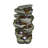 6-Tiers Rock Waterfall Fountain - 30.7Inches Outdoor Water Fountain With Led Lights For Home Garden Decor