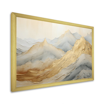 Alpine Mountain Harmony sur impression sur toile