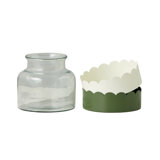 2-in-1 Scalloped Bloom Vase