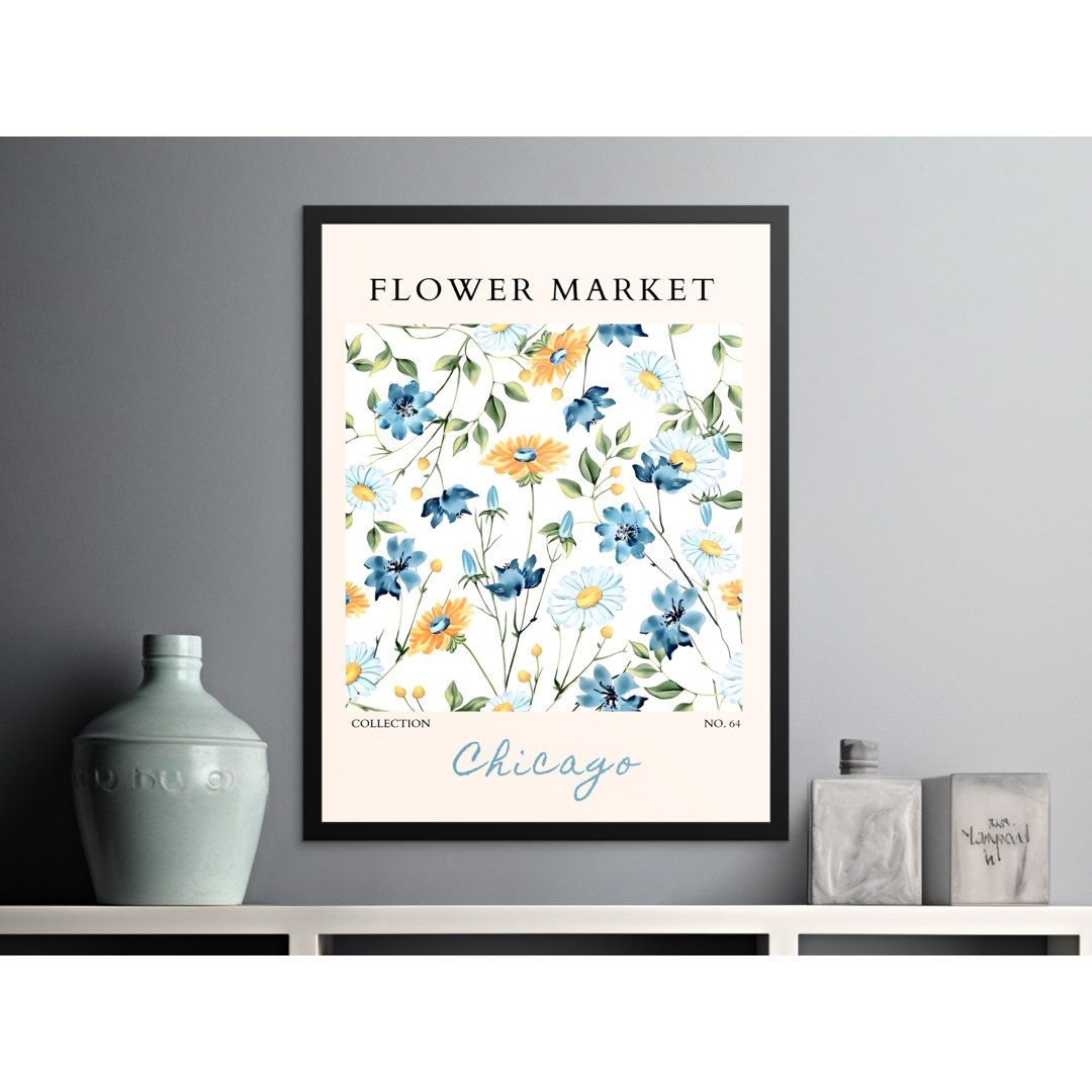 Floral Design Matte Poster