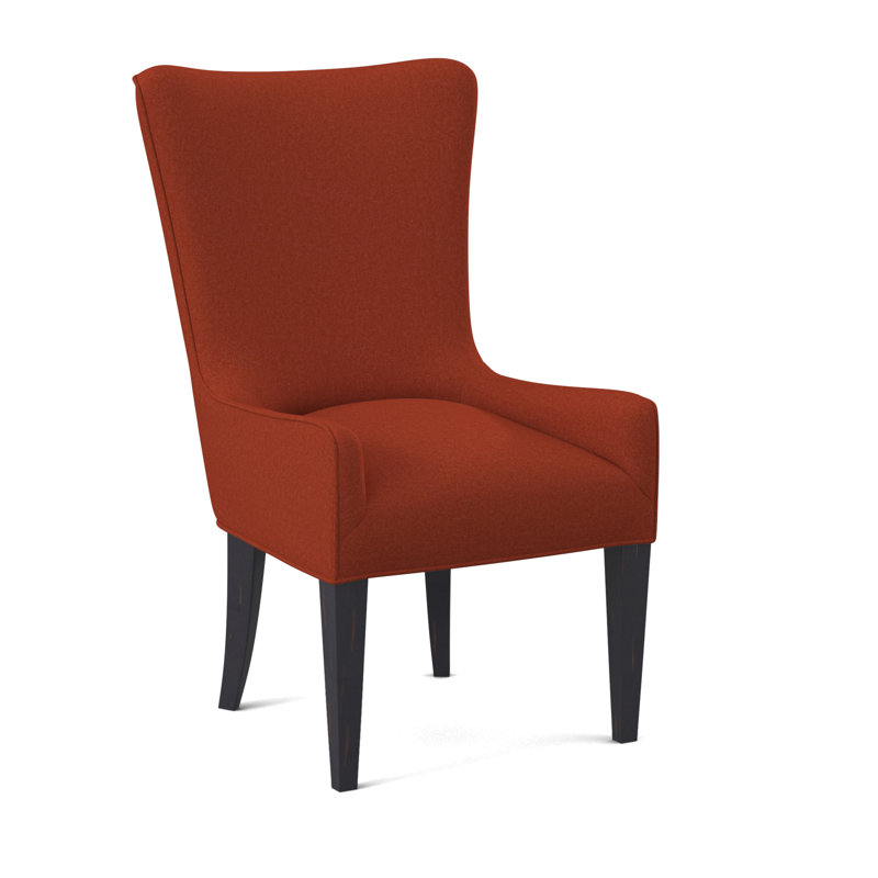 Chaise de salle à manger Providence - sans jupe, Ébène rétro, Mélange de polyester Margaret Tangelo