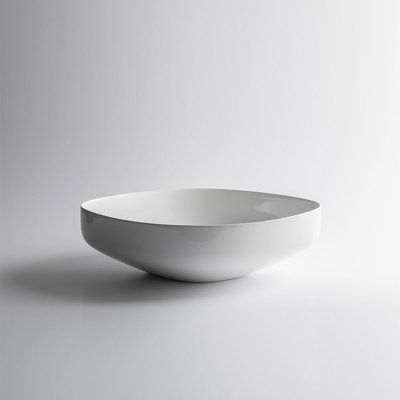 WS Bath Collections Top 17.7'' Ceramic Bathroom Sink