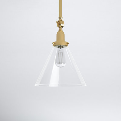 Catalina Single Light Glass Dimmable Pendant
