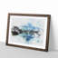 Mount Fuji in Japan - Picture Frame Graphic Art Print-56891370-56891377