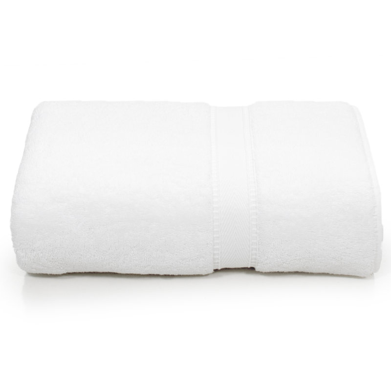 Sinemis Super Plush Bath Towel, White