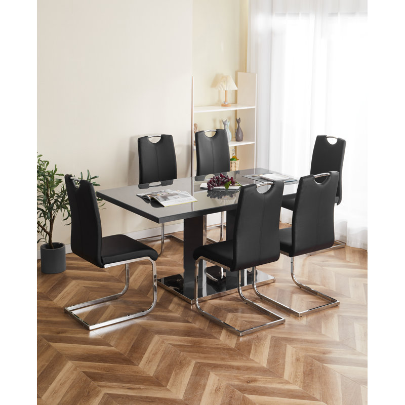 Arrowyn Dining Set, Black