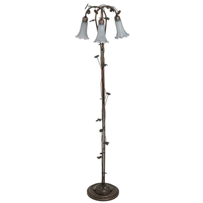 Pond Lily Tree Floor Lamp