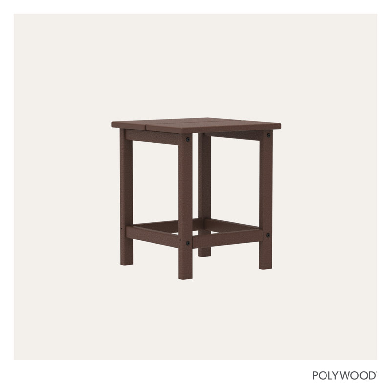 Studio 18 Square Side Table, Mahogany