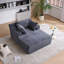 Chaise longue polyvalente surdimensionnée pour la détente et le sommeil-8666302