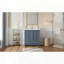 Meuble-lavabo en bois massif avec séparateur de tablette de lavabo en céramique-1357098455