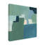 «Teal and Sage I» par Victoria Barnes, impression sur toile tendue-543437171