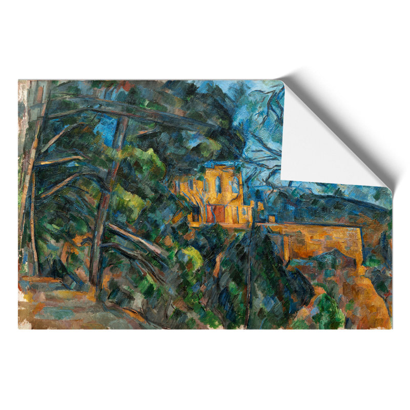Chateau Noir by Paul Cezanne - Frameless Print, 30cm H x 42cm W x 0.1cm D