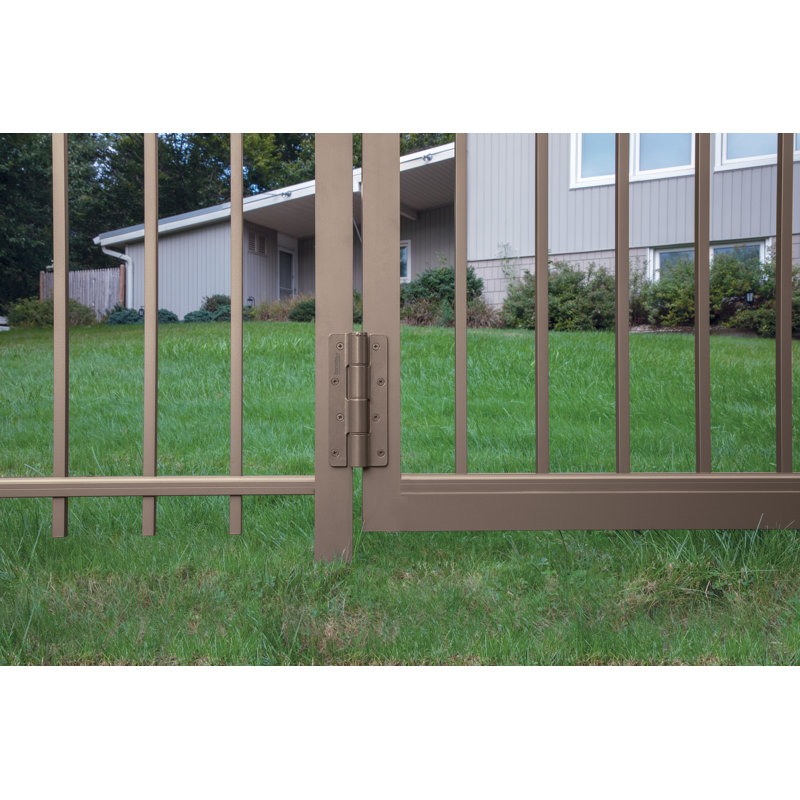 Heavy Duty Butterfly Hinge, Light Bronze