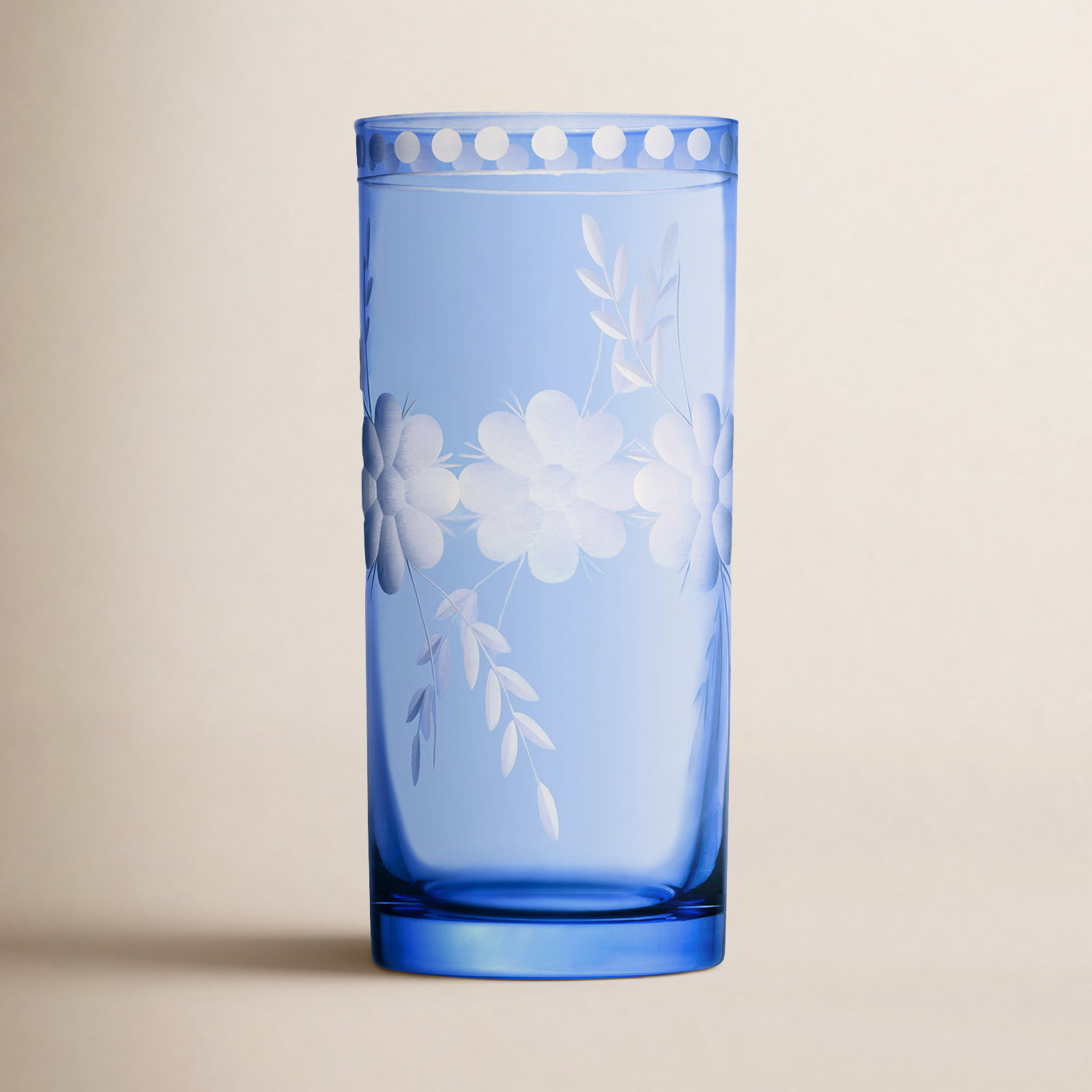 Celosia Baby Blue Highball 16 oz