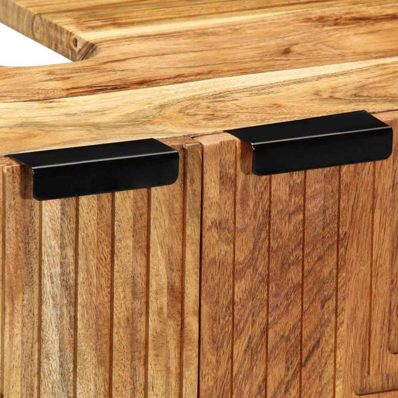 60cm Solid Wood Sideboard