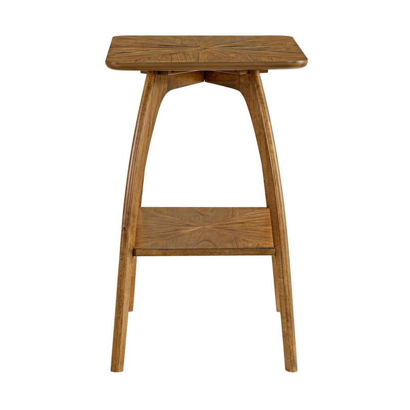 Atreu Rectangular Chairside End Table With Storage