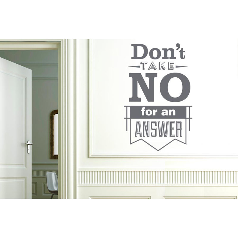 Wall Decal, Grey, Large