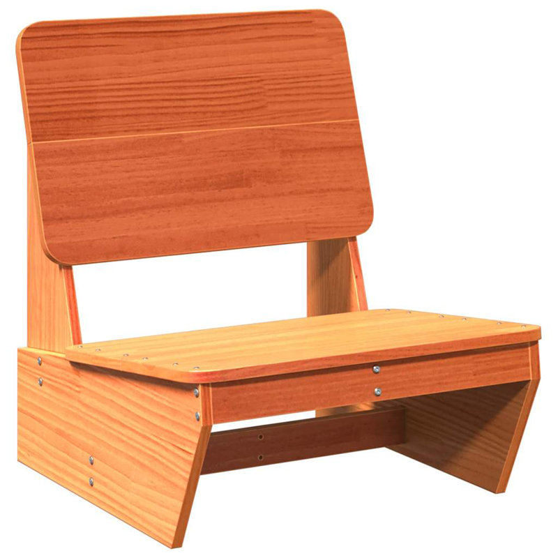 Garden Chair 60X64x70.5 Cm, Wax Brown