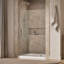 Revel 48'' x 74'' Pivot Shower Door with CleanCoat® Technology-366724967-287638546