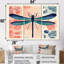 Ensemble d'art mural Elva - Libellule-108317386-108317390