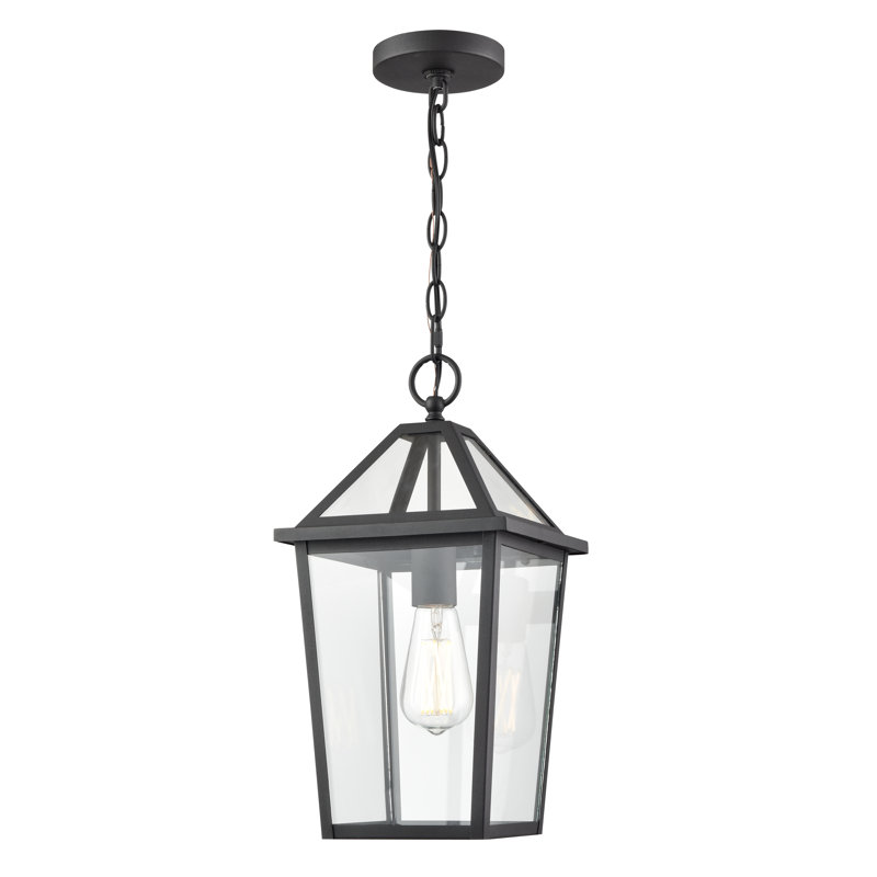 Zeyuan 8.25" Wide Outdoor Hanging Lantern