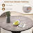Anisty Round Faux Marble Top Solid Wood Base Dining Table-97975217