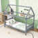 Twin House Bed With Spacious Storage And Roof