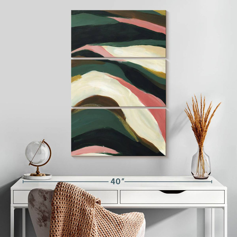 Avery Tropical Flow Abstracts Pattern I, 32" H x 20" W