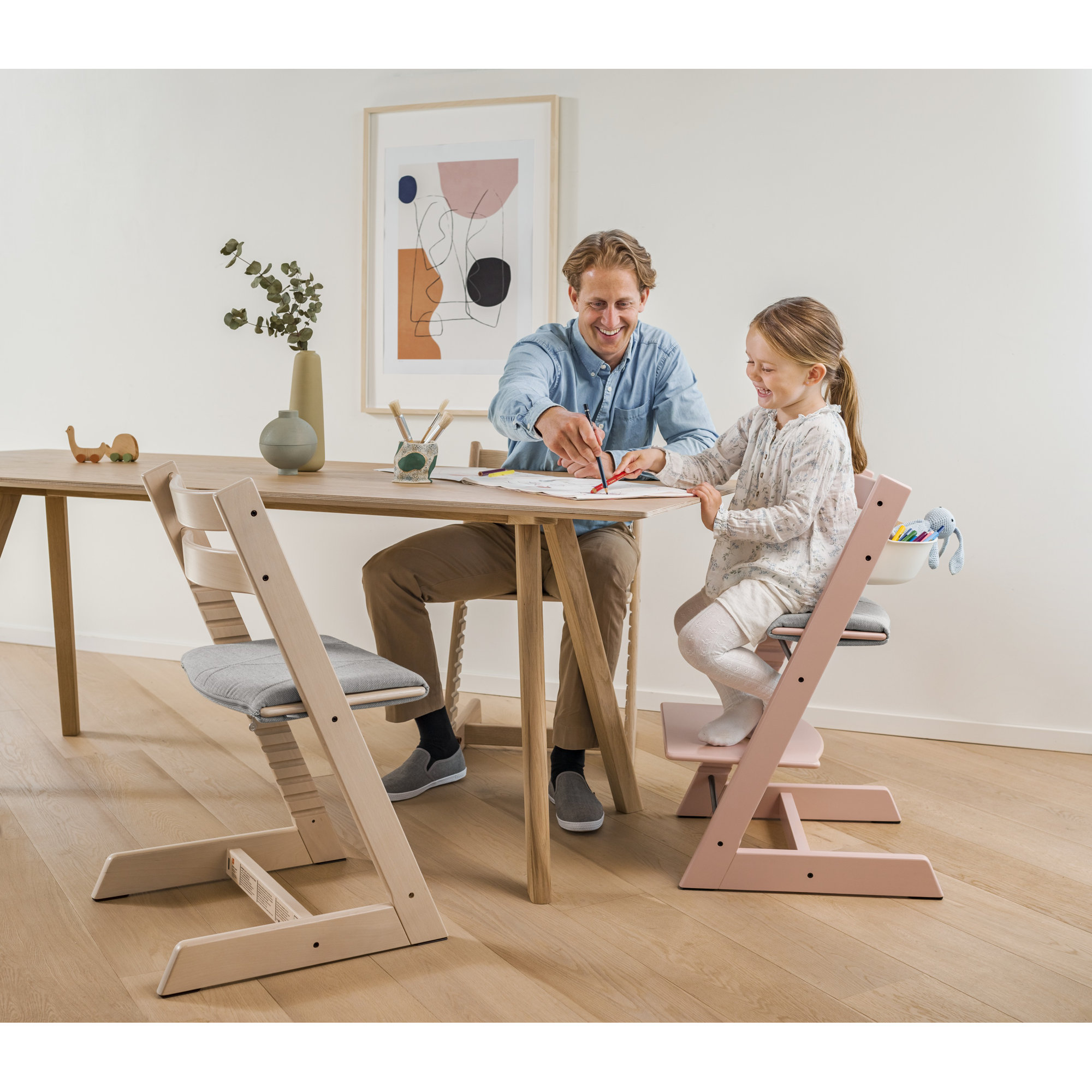Tripp Trapp Chair, Serene Pink