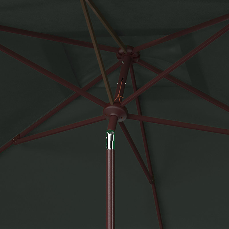 Parasol de marché rectangulaire 6,5 x 10 pi Towerside, Vert foncé