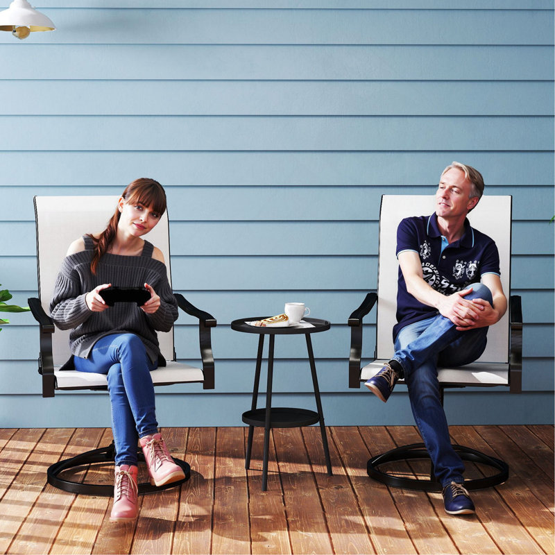 Ensemble de 2 chaises de patio Outsunny