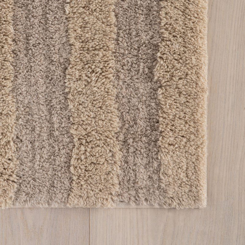 Shevina Handmade Washable Wool Rug, Rectangle 7'6" x 9'6"