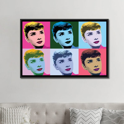 " Audrey Hepburn Warhol Sabrina " Print