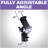Liquid Stands Piano Stand Power Strip Mount - Fits 1" To 3.4" - Piano Desk Clamp Power Strip Holder - Removable Under Desk Power Strip Holder For Edge - Sturdy Table Clamp Mount And Cable Management