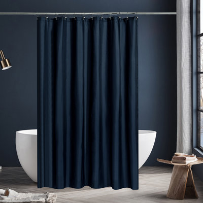 Rideau de douche en tissu hydrofuge