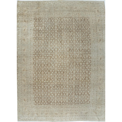 One-of-a-Kind 11' X 14'10 1910s Rectangle Wool Area Rug in