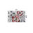 Rooshi Floral Gray/Red Area Rug-389132779